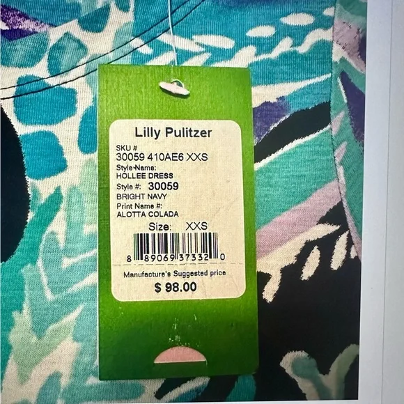 Lilly Pulitzer Tropical print dress - Picture 3 of 4